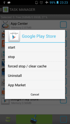 Скриншот приложения TaskManager-MobilePhoneSpeedup - №6