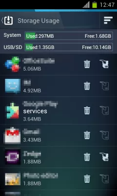 Скриншот приложения AVG Диспетчер задач и батареи - №7