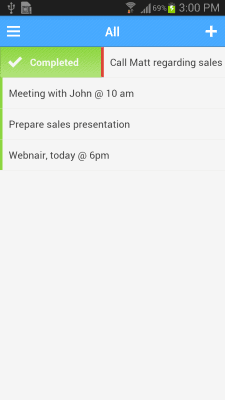 Скриншот приложения Zoho Taskz - №4