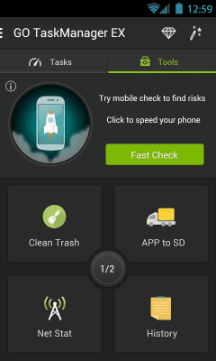 Скриншот приложения GO Cleaner & Task Manager - №2