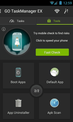 Скриншот приложения GO Cleaner & Task Manager - №3