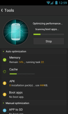 Скриншот приложения GO Cleaner & Task Manager - №5