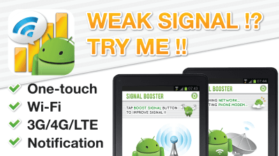 Скриншот приложения Signal Booster 2X (3G/4G/WIFI) - №1