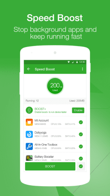 Скриншот приложения Ускоритель памяти - №3