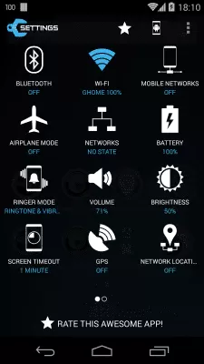Скриншот приложения Settings - №5