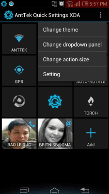 Скриншот приложения AntTek Quick Settings - №4
