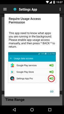 Скриншот приложения Настройки приложения - №5
