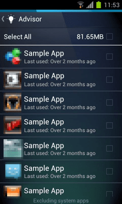 Скриншот приложения AVG Mobile Uninstaller - №2