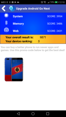 Скриншот приложения Upgrade for Android Go Next - №4