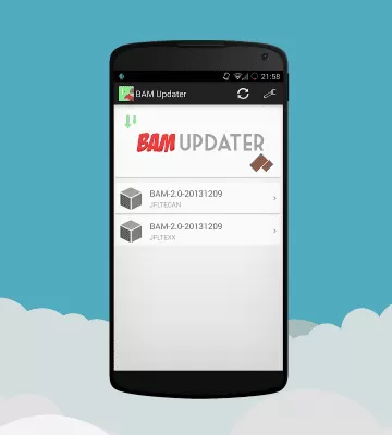 Скриншот приложения BAM Updater - №1