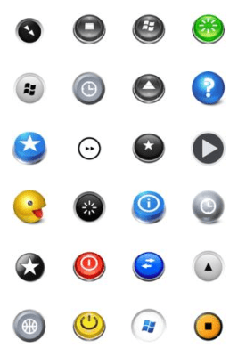 Скриншот приложения Ipack / I Like Buttons HD - №2