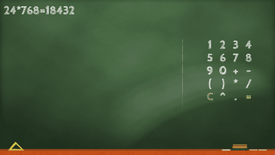 Скриншот приложения ChalkBoard (Calculator) - №2