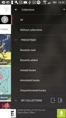 Скриншот приложения Bookari Free - №3