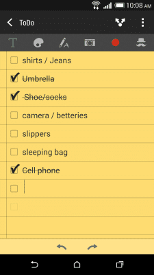 Скриншот приложения HTC Scribble - №5