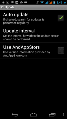 Скриншот приложения OI Update - №2