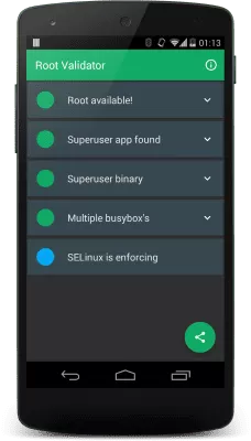 Скриншот приложения Root Validator - №5