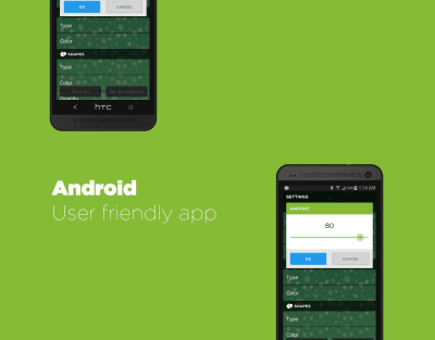 Скриншот приложения Андроиды! Живые Обои - №2