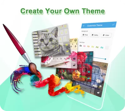 Скриншот приложения Клавиатура TouchPal - Эмодзи-клавиатура и темы - №5