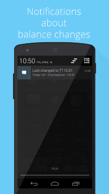 Скриншот приложения USSD piBalance–виджет баланса - №3