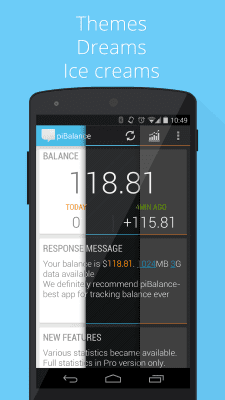 Скриншот приложения USSD piBalance–виджет баланса - №4