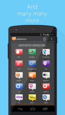 Скриншот приложения USSD piBalance–виджет баланса - №5