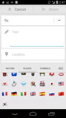 Скриншот приложения Sliding Emoji Keyboard - iOS - №4