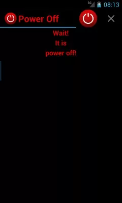 Скриншот приложения Выключение - №3