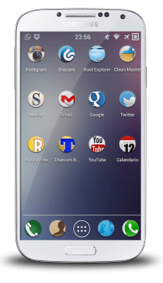 Скриншот приложения Circle ZOOM HD icon pack - №2