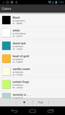 Скриншот приложения Colors - №1