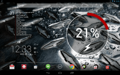 Скриншот приложения MYCOLORSCREEN Simple Calendar Widget - №8