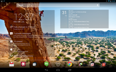 Скриншот приложения MYCOLORSCREEN Simple Calendar Widget - №9