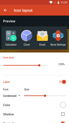 Скриншот приложения Nova Launcher - №3
