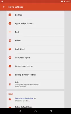 Скриншот приложения Nova Launcher - №9
