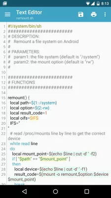 Скриншот приложения BusyBox for Android - №7