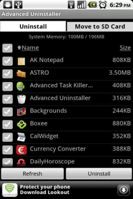 Скриншот приложения Advanced Uninstaller - №1