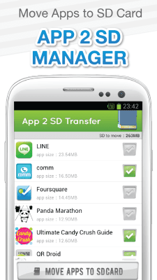 Скриншот приложения App Manager - App2SD Cache 3-1 - №4