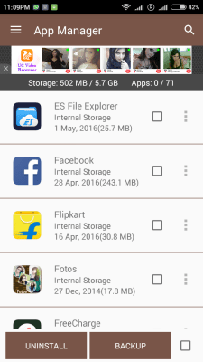 Скриншот приложения App Manager & Clean Master - №3