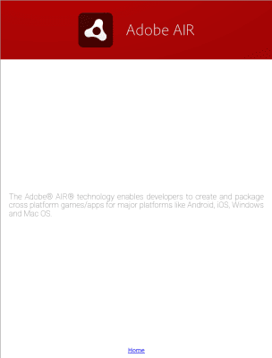 Скриншот приложения Adobe AIR - №3