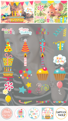 Скриншот приложения Candy Camera - Sticker - №3