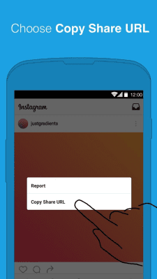 Скриншот приложения Repost for Instagram - №3
