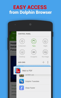 Скриншот приложения Web to PDF - №4