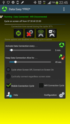 Скриншот приложения Data Switch Save Battery Easy - №2