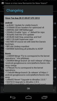 Скриншот приложения ROM Manager - №5