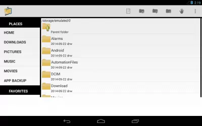 Скриншот приложения AndroZip File Manager - №6