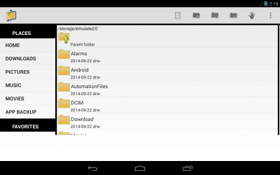 Скриншот приложения AndroZip File Manager - №7