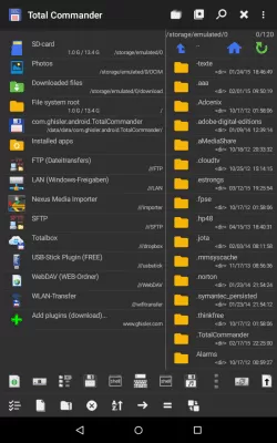 Скриншот приложения Total Commander - №9