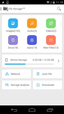 Скриншот приложения File Manager HD - №1