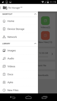 Скриншот приложения File Manager HD - №3