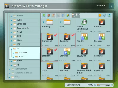 Скриншот приложения X-plore File Manager - №2