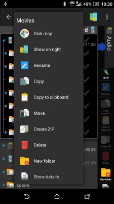Скриншот приложения X-plore File Manager - №5